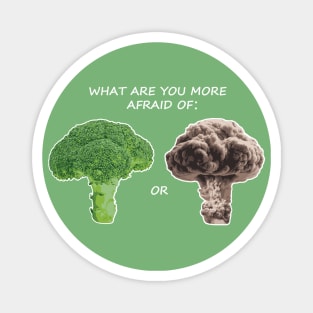 What are you more afraid of? Magnet